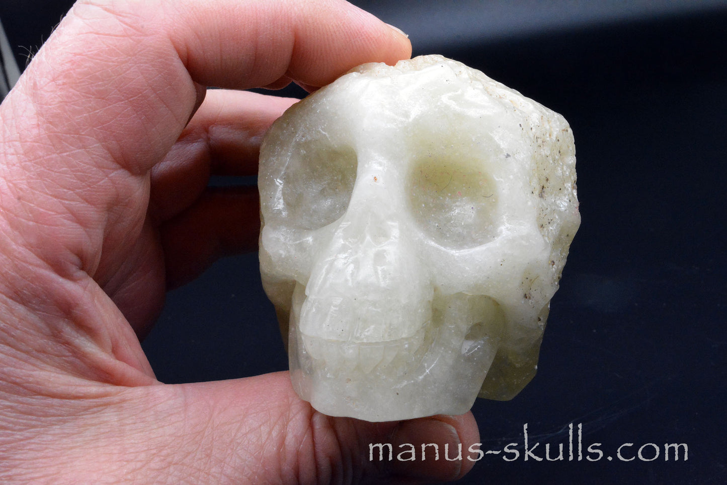 Large Libyan Desert Glass Skull (289.8 gram)