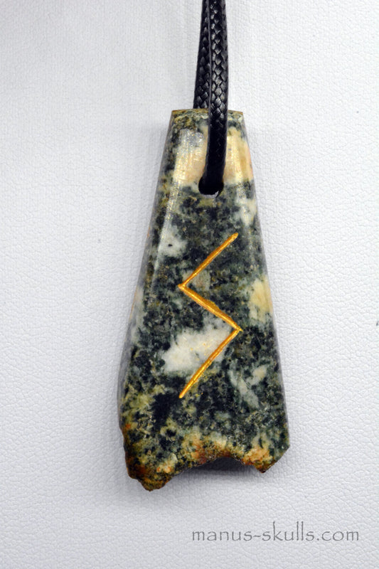Preseli Bluestone rune pendant SOWULO