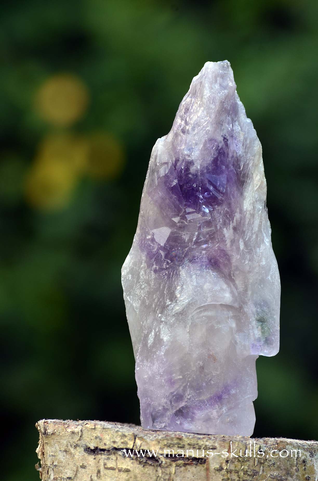 Phantom Amethyst Tribal Skull face