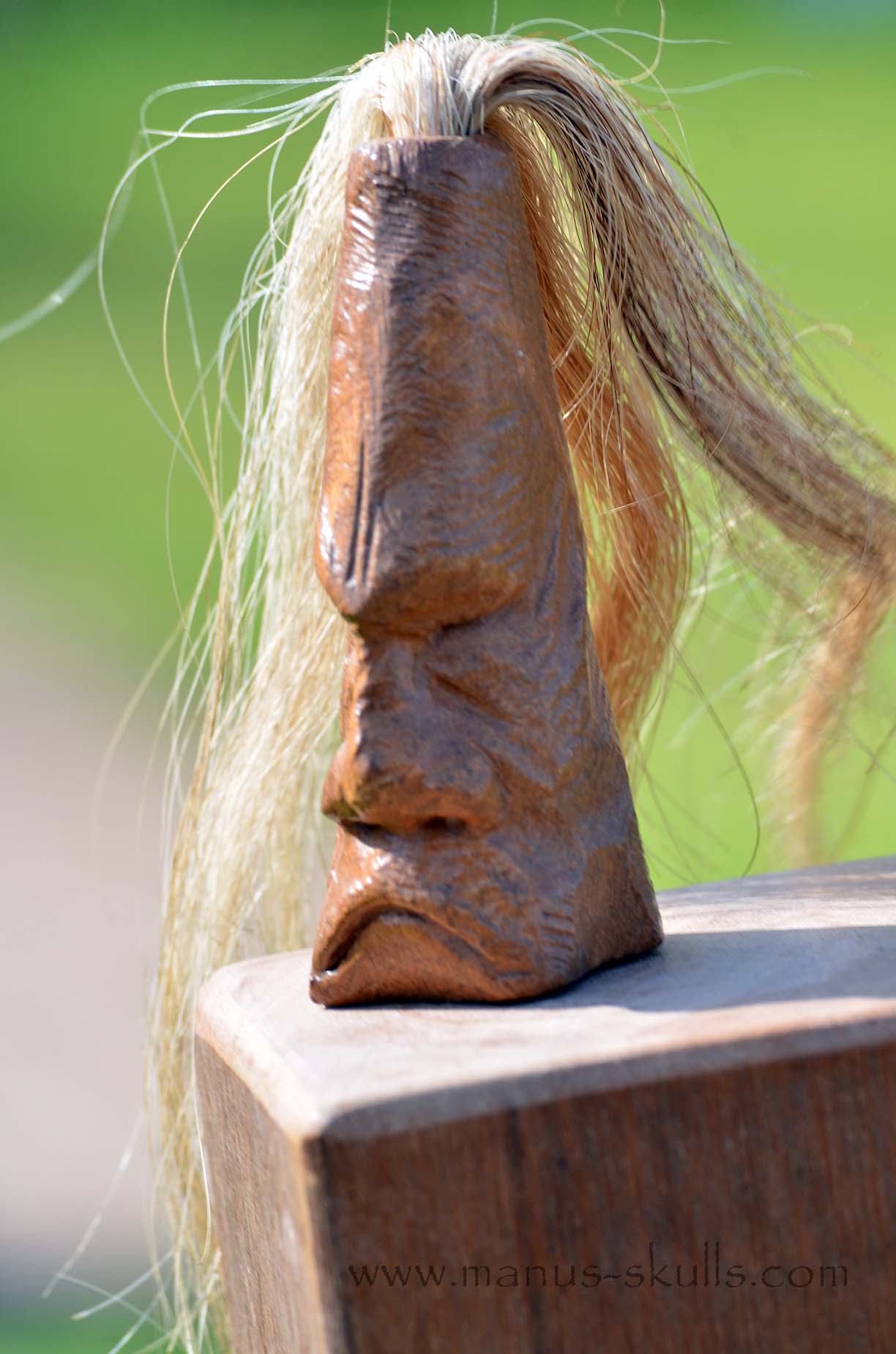 Steatite Tribal Skull  #028