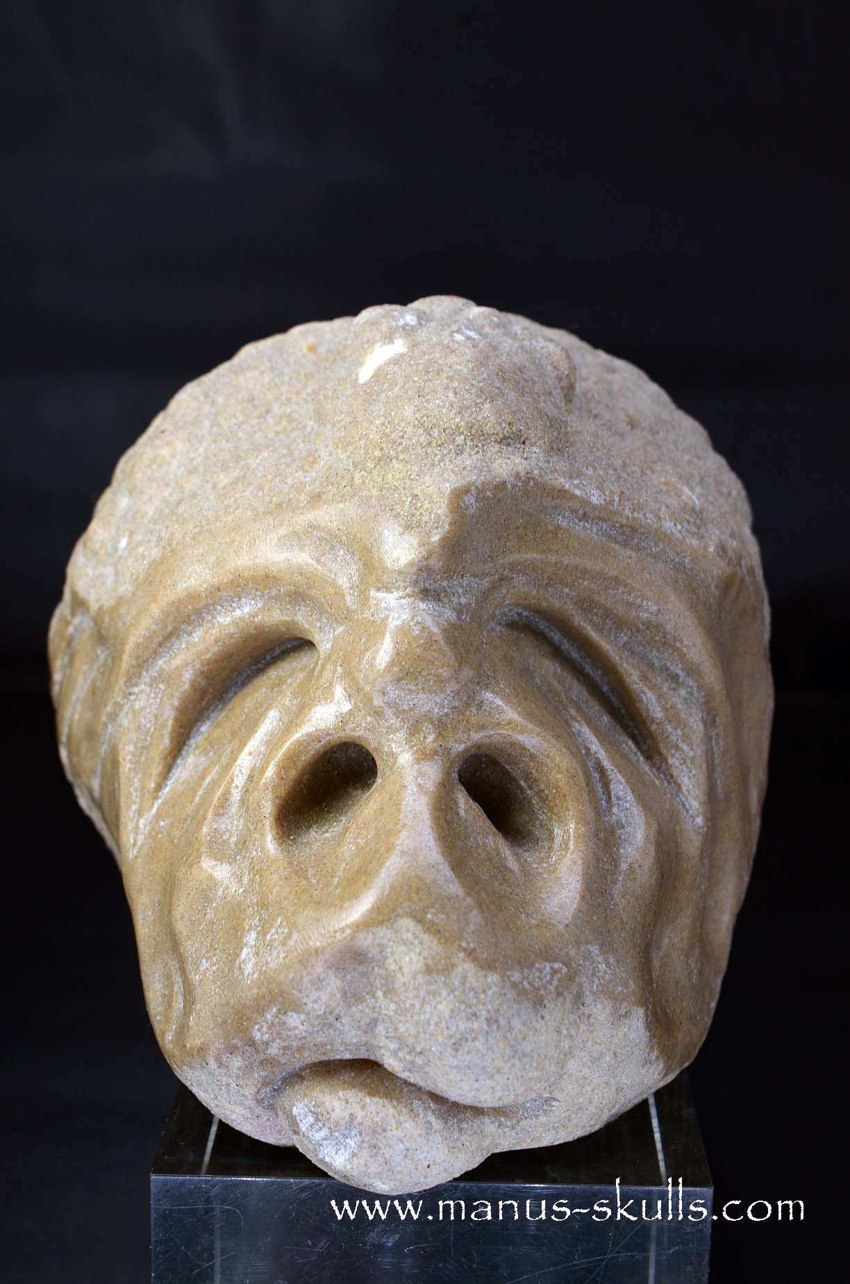 Manus skulls unique Crystal Carvings handmade skulls dragons pendants preseli bluestone tribals spiritual meaning wand Unicorn .. oncolite  stromatolite