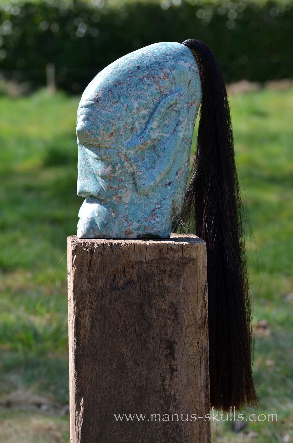 Large Amazonite Tribal Statue #003