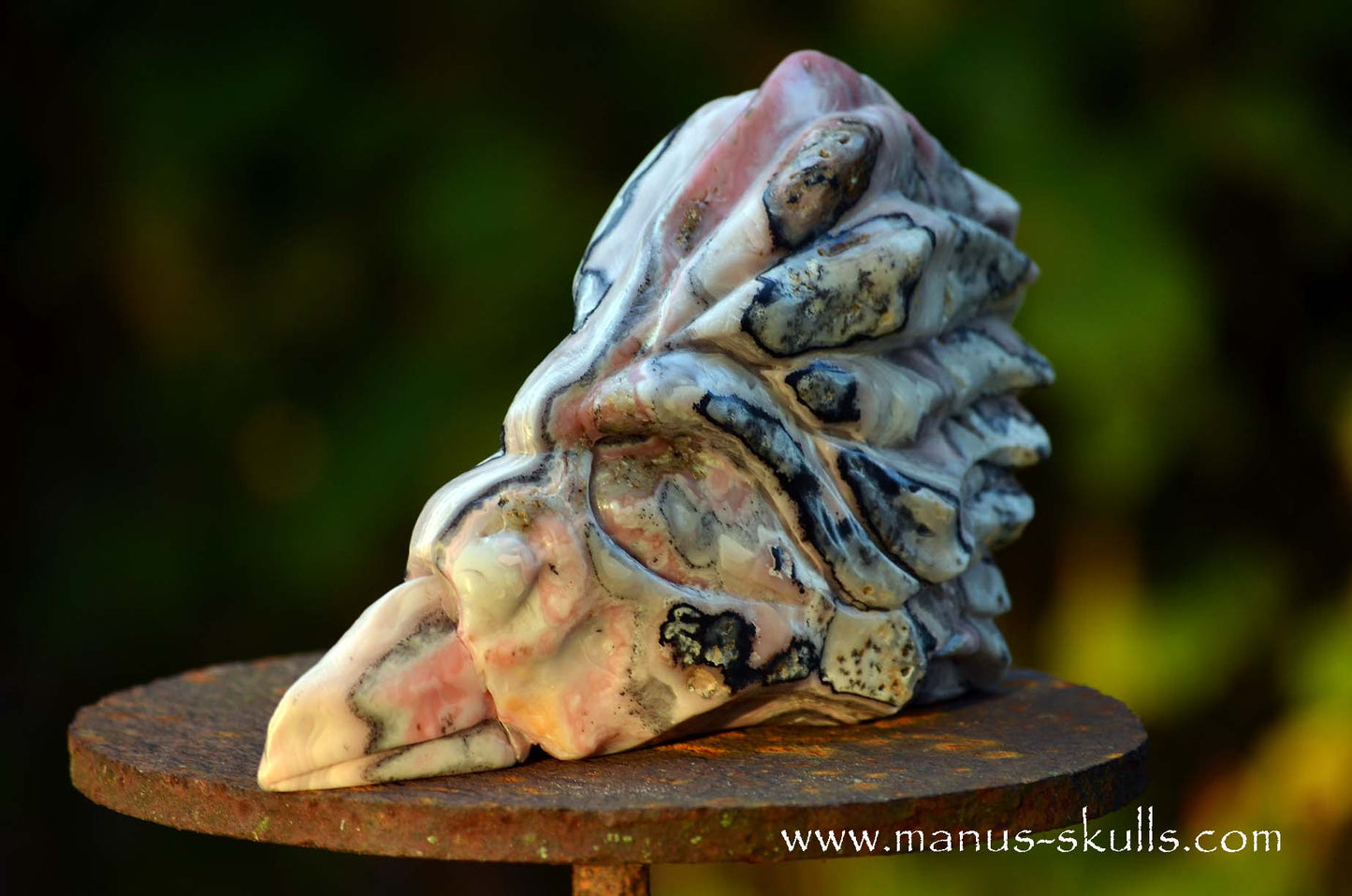 Large Stunning Pink Peruvian Opal Dragon.