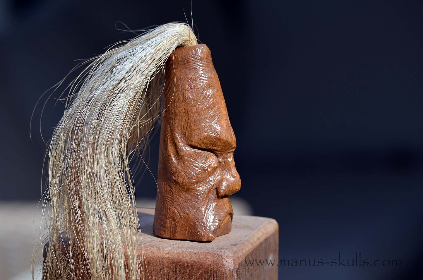 Steatite Tribal Skull  #028