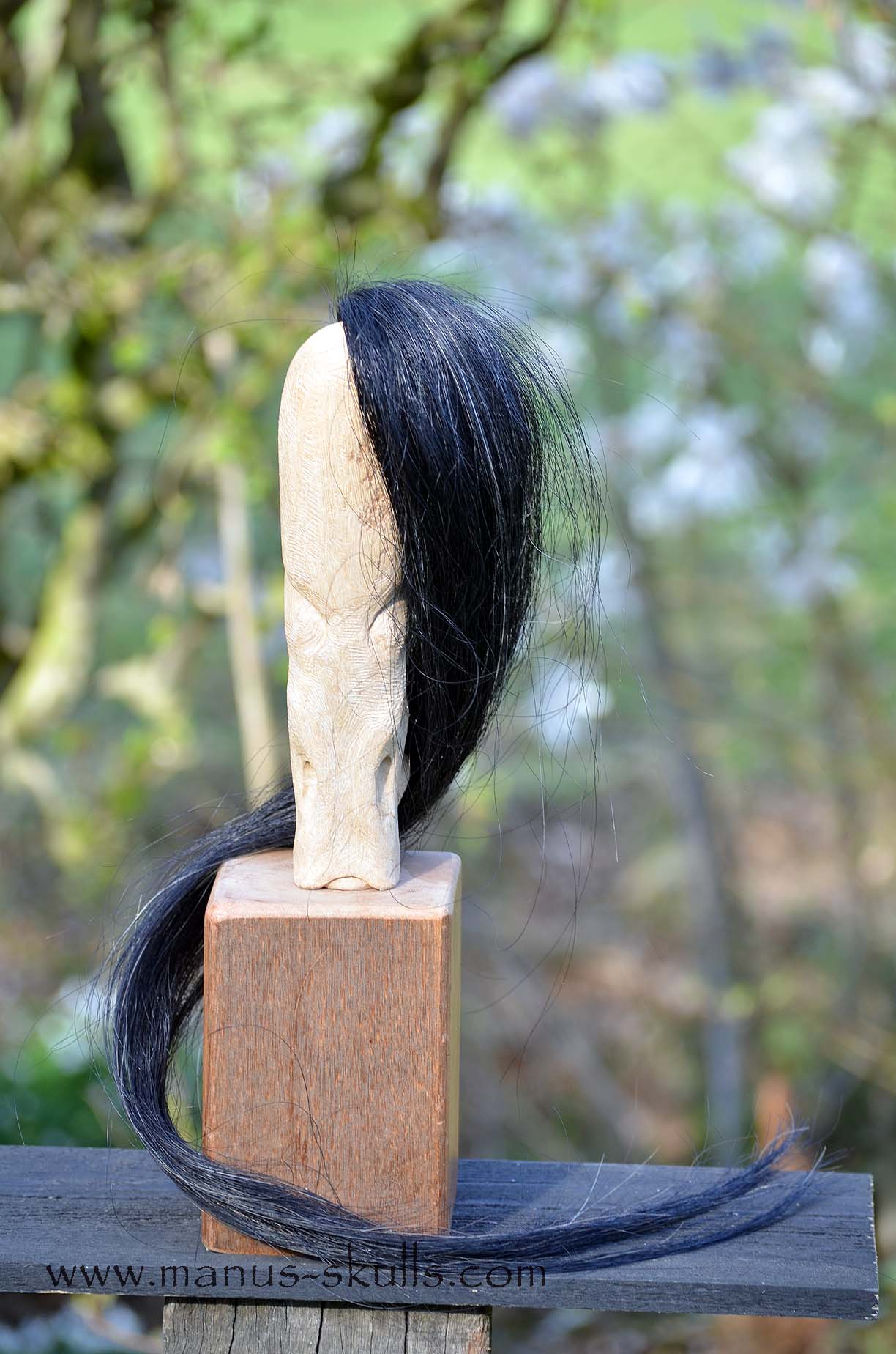 Steatite Tribal Double faced Skull #015