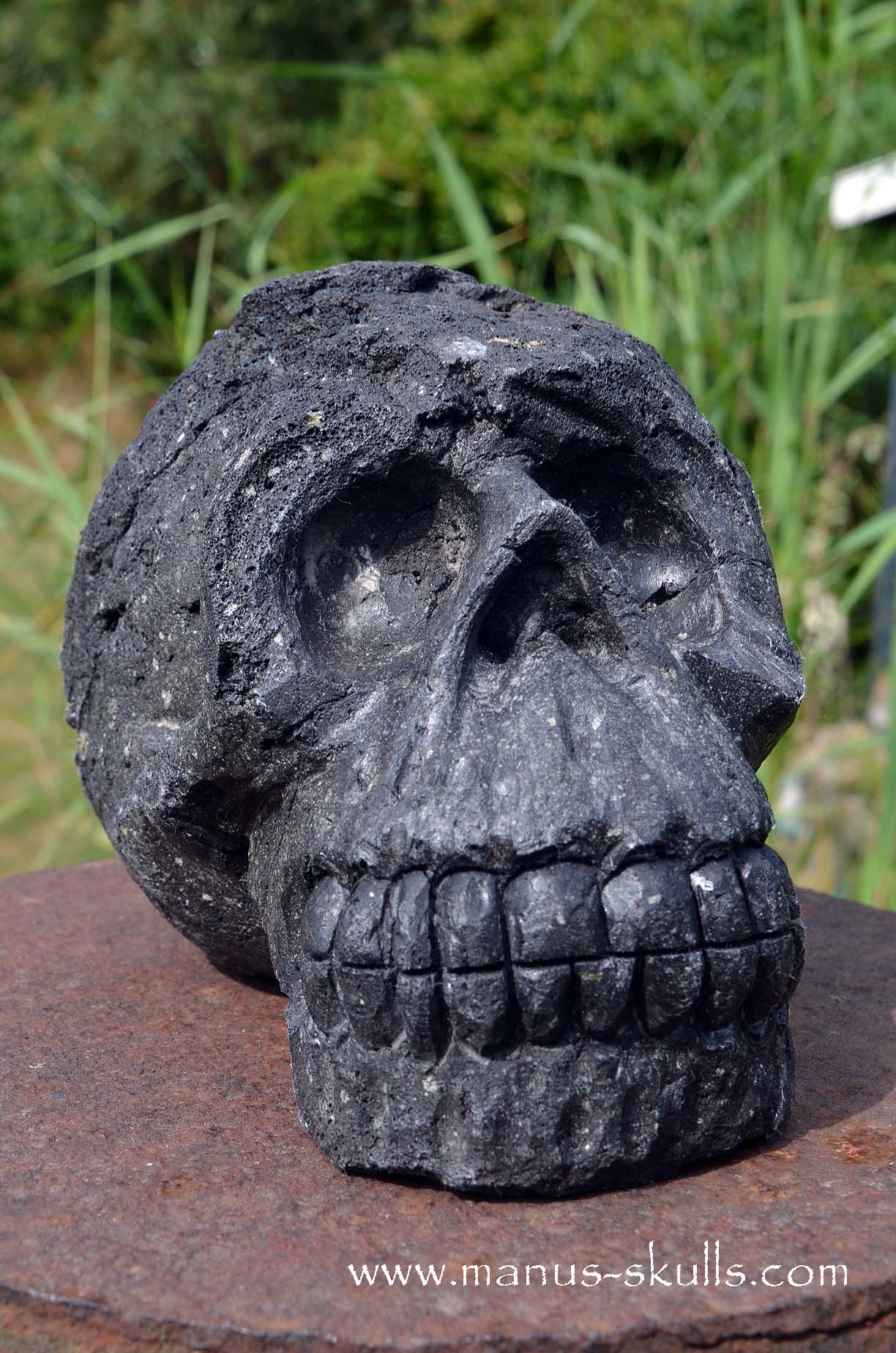 Large and Heavy Lava Skull