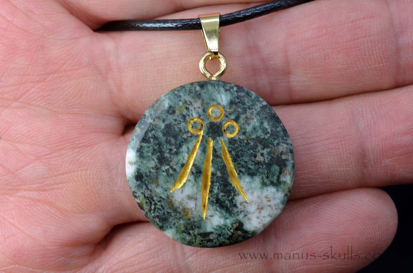 Preseli Bluestone Awen Pendant