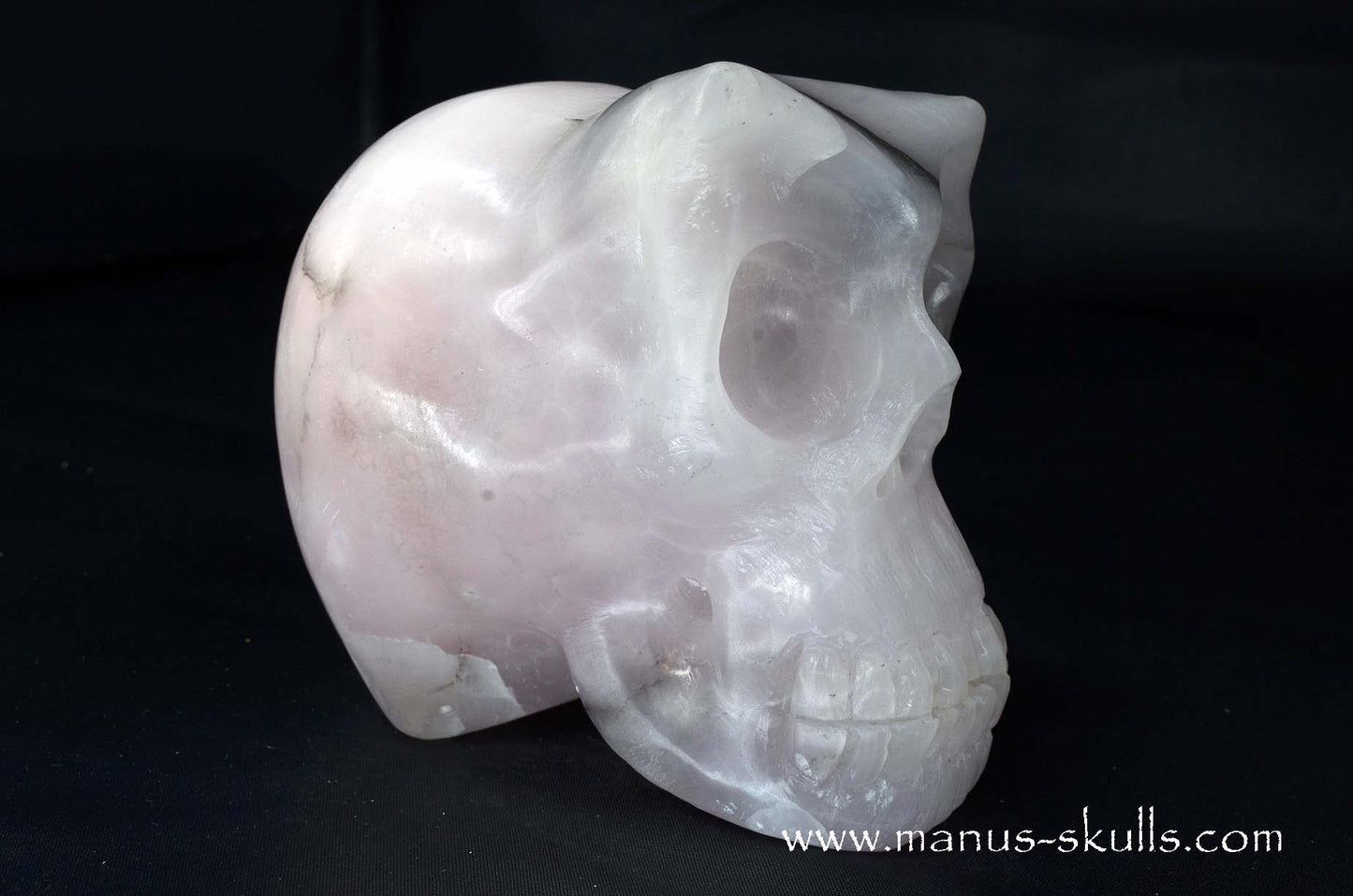 Mangano Calcite Alien Skull