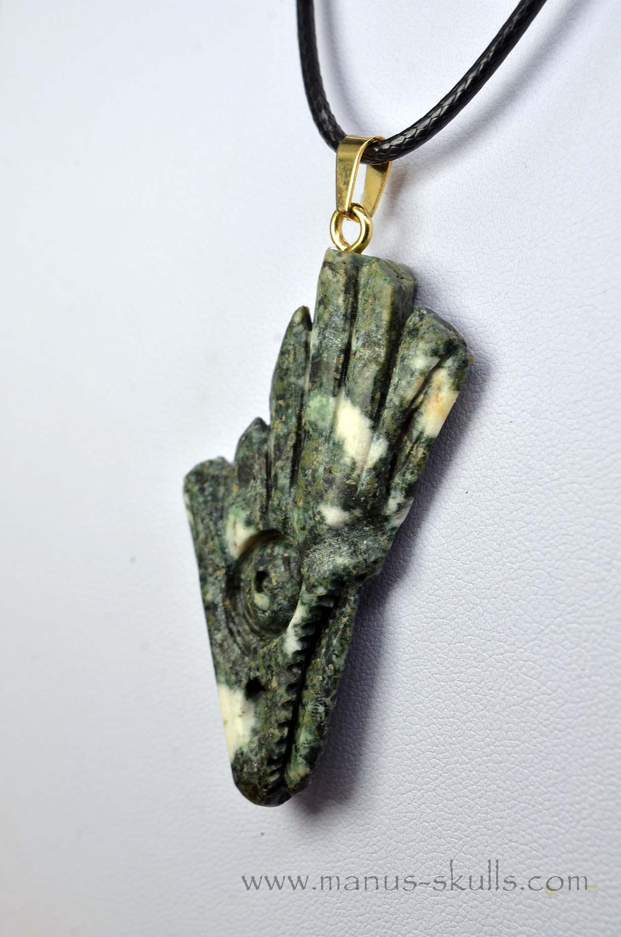 Manus skulls unique Crystal Carvings handmade skulls dragons pendants preseli bluestone tribals spiritual meaning wand Unicorn ..