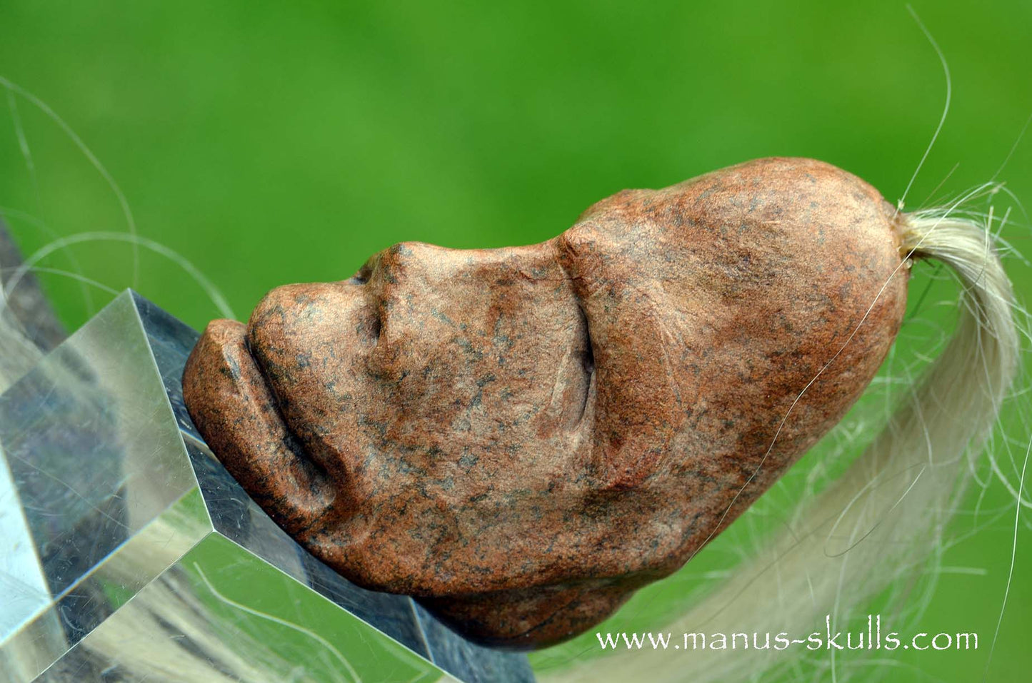 Steatite Tribal Skull  #048