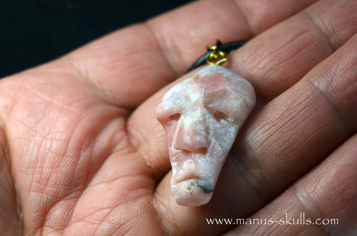 Petalite tribal Pendant #14