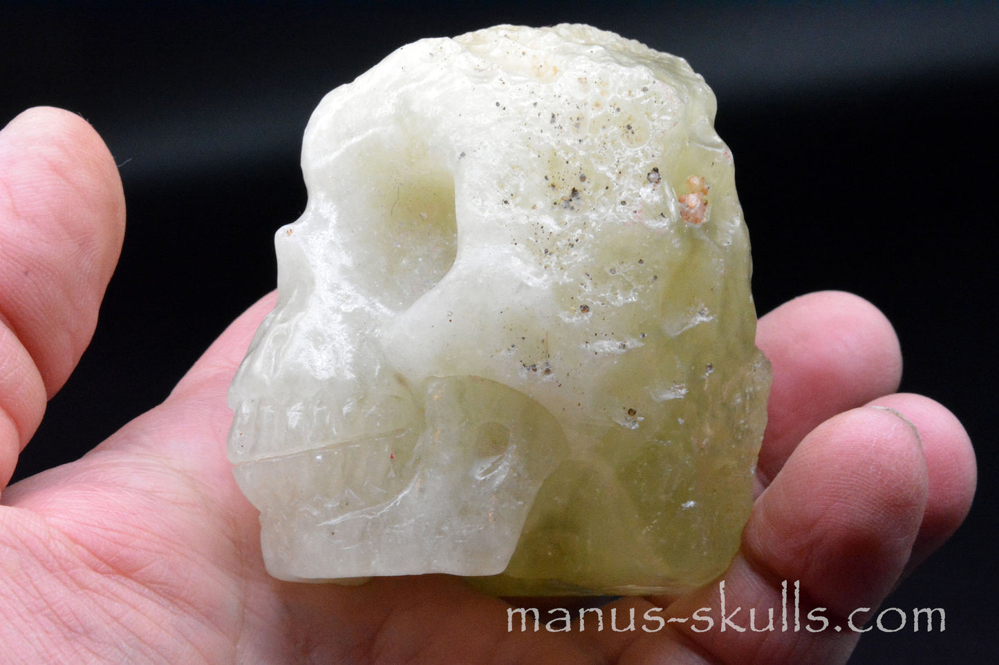 Large Libyan Desert Glass Skull (289.8 gram)
