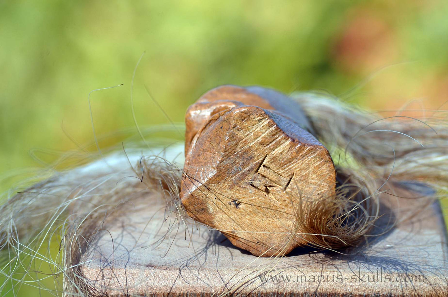 Steatite Tribal Skull  #028