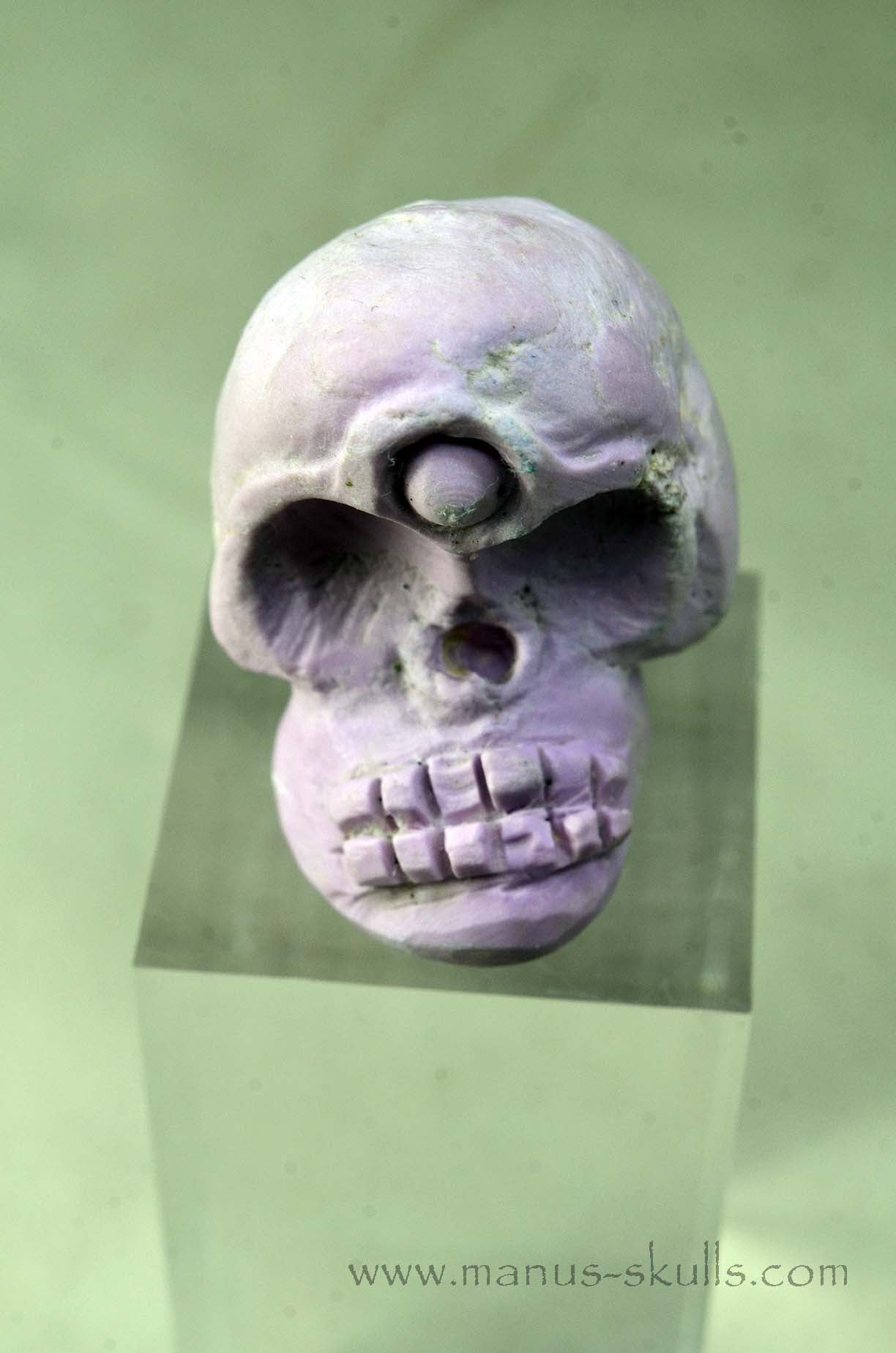 Phosphosiderite Evolian Skull #07