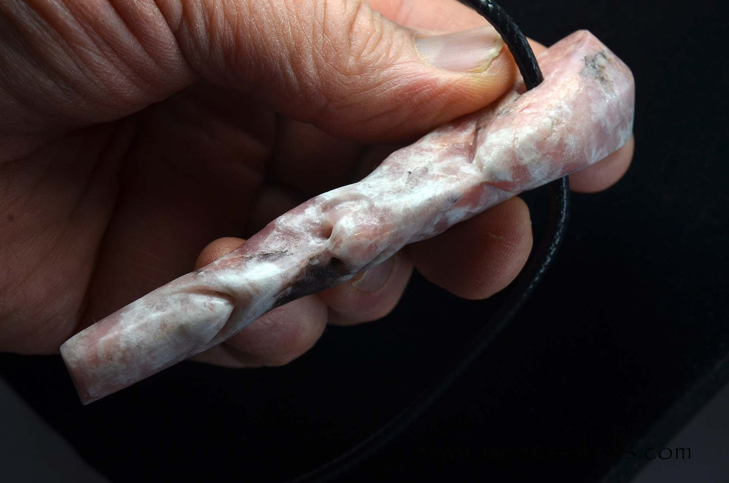 Large PETALITE Tribal Pendant Statement Piece.