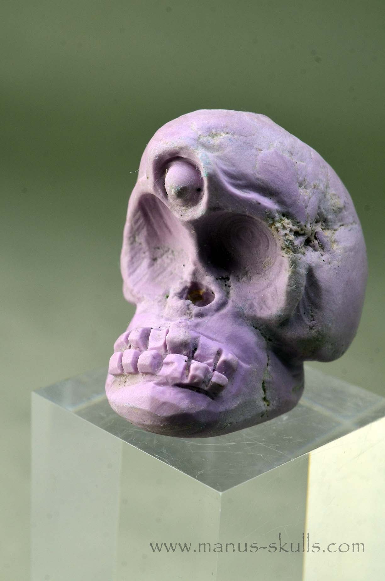 Phosphosiderite Evolian Skull #07