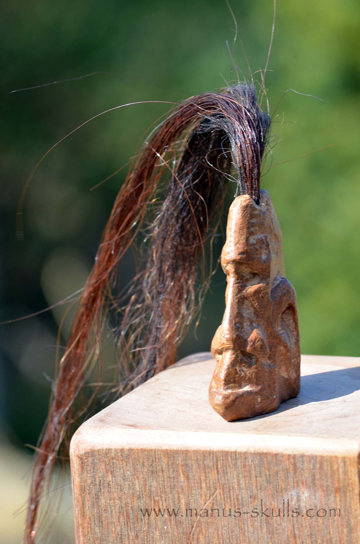 Steatite Tribal Skull #029