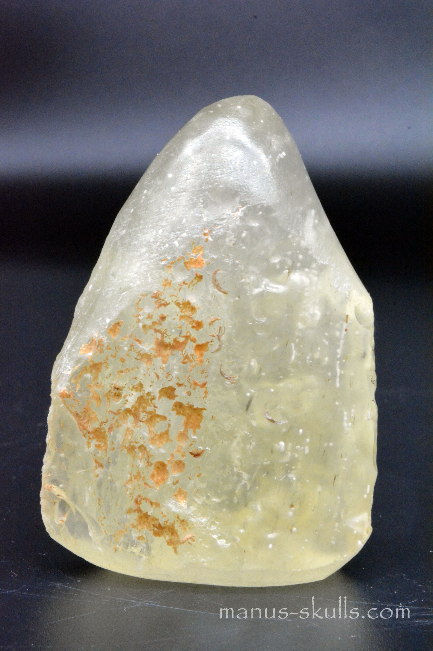 Libyan Desert Glass Face Skull