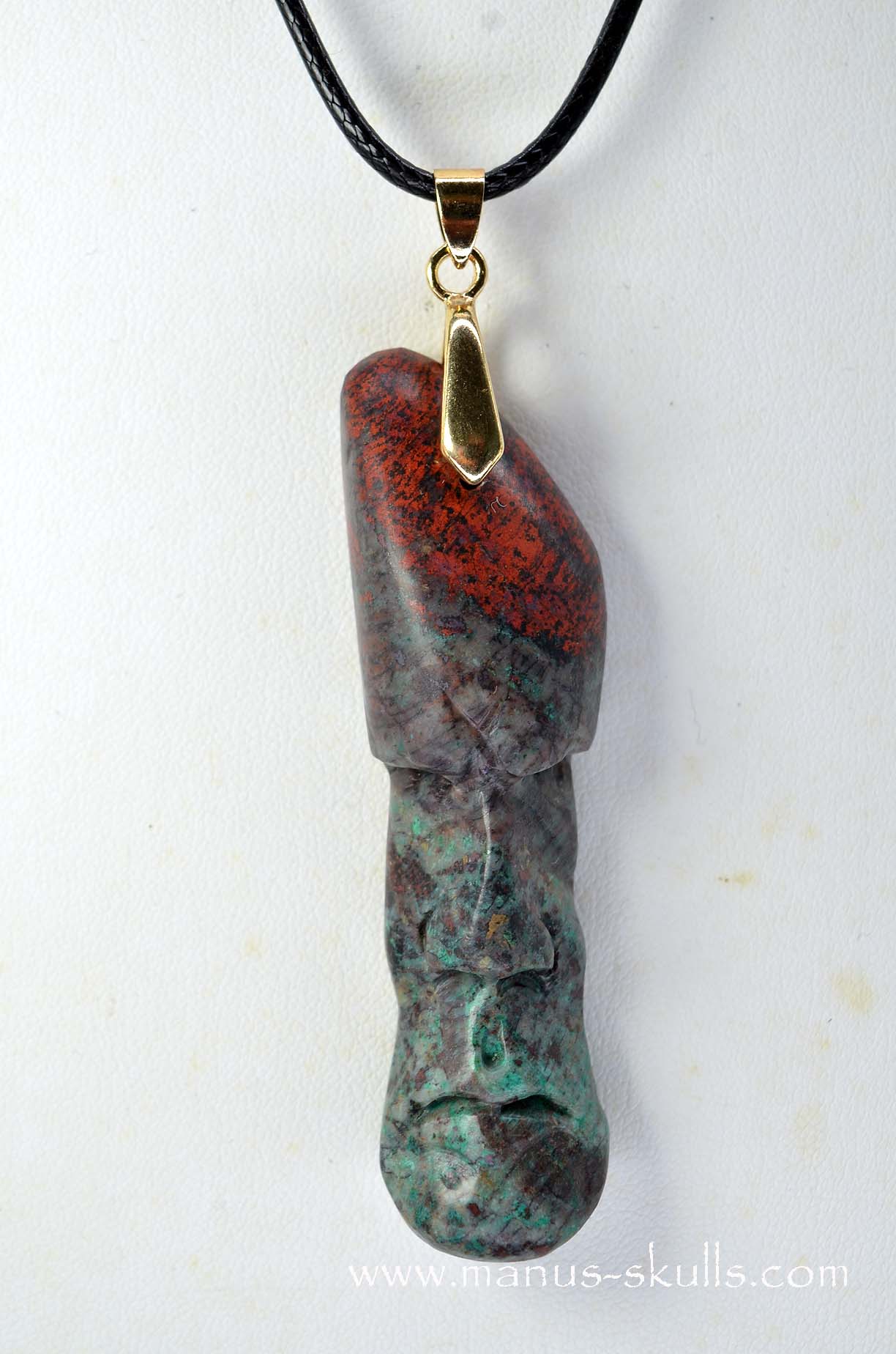 Manus skulls unique Crystal Carvings handmade skulls dragons pendants preseli bluestone tribals spiritual meaning wand Unicorn .. Sonora Sunrise Sunset Jasper
