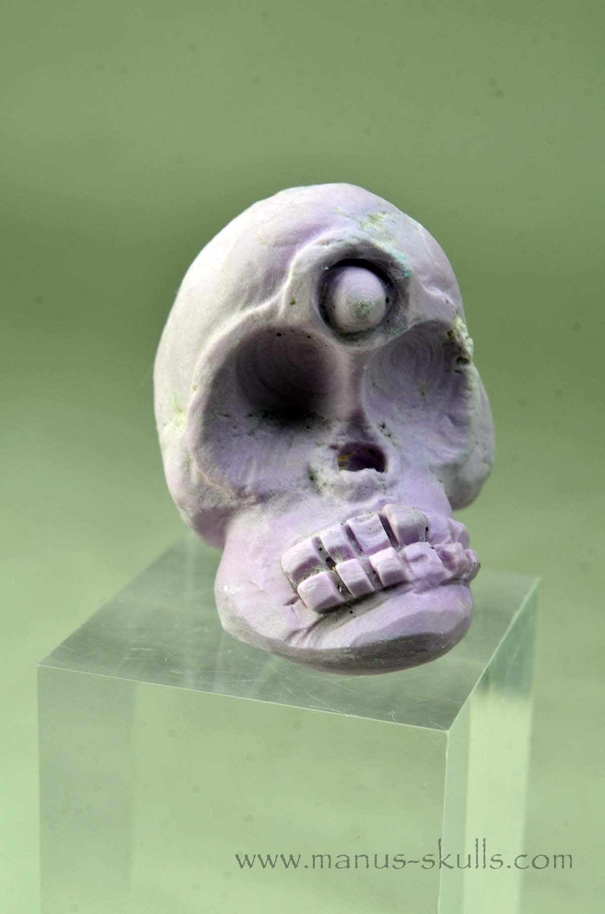 Phosphosiderite Evolian Skull #07