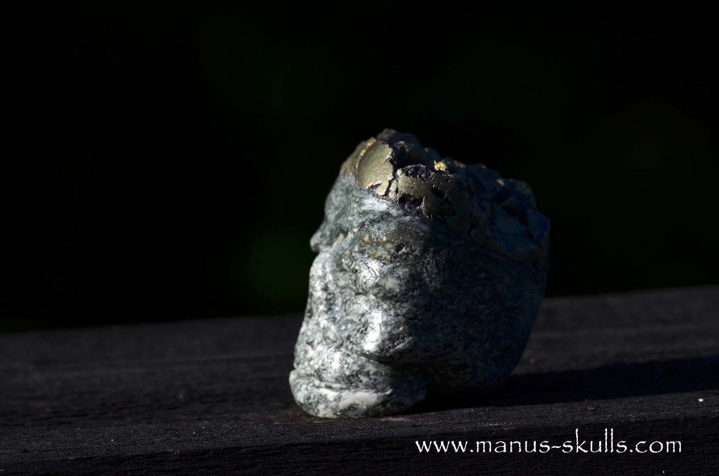 Bornite ~ Peacock Ore on matrix King Skull