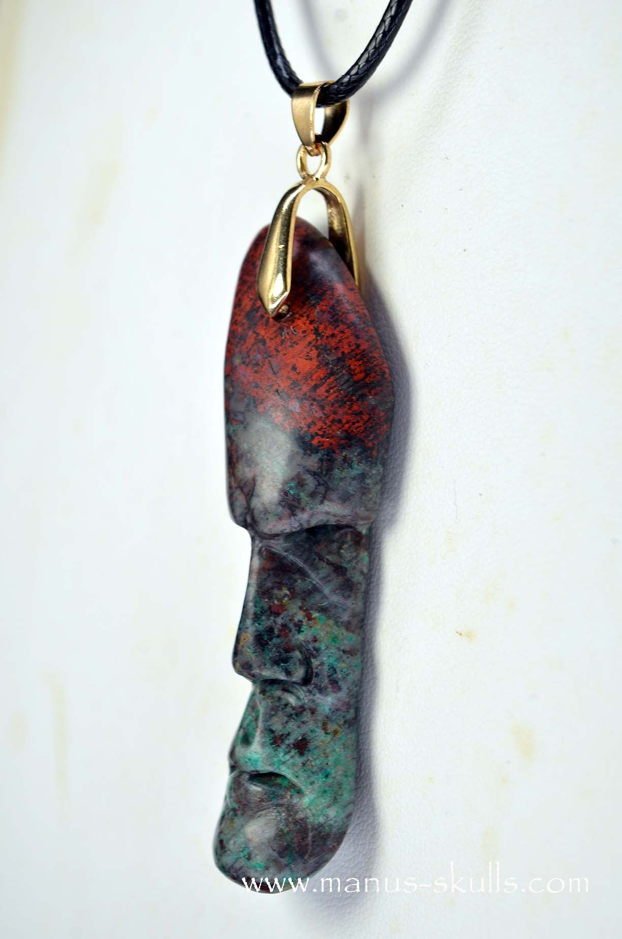 Manus skulls unique Crystal Carvings handmade skulls dragons pendants preseli bluestone tribals spiritual meaning wand Unicorn .. Sonora Sunrise Sunset Jasper