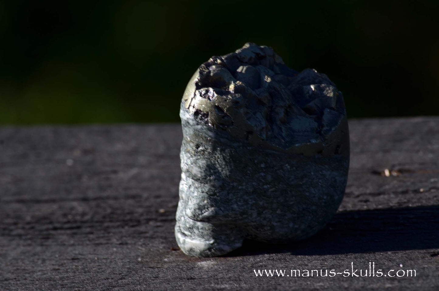 Bornite ~ Peacock Ore on matrix King Skull