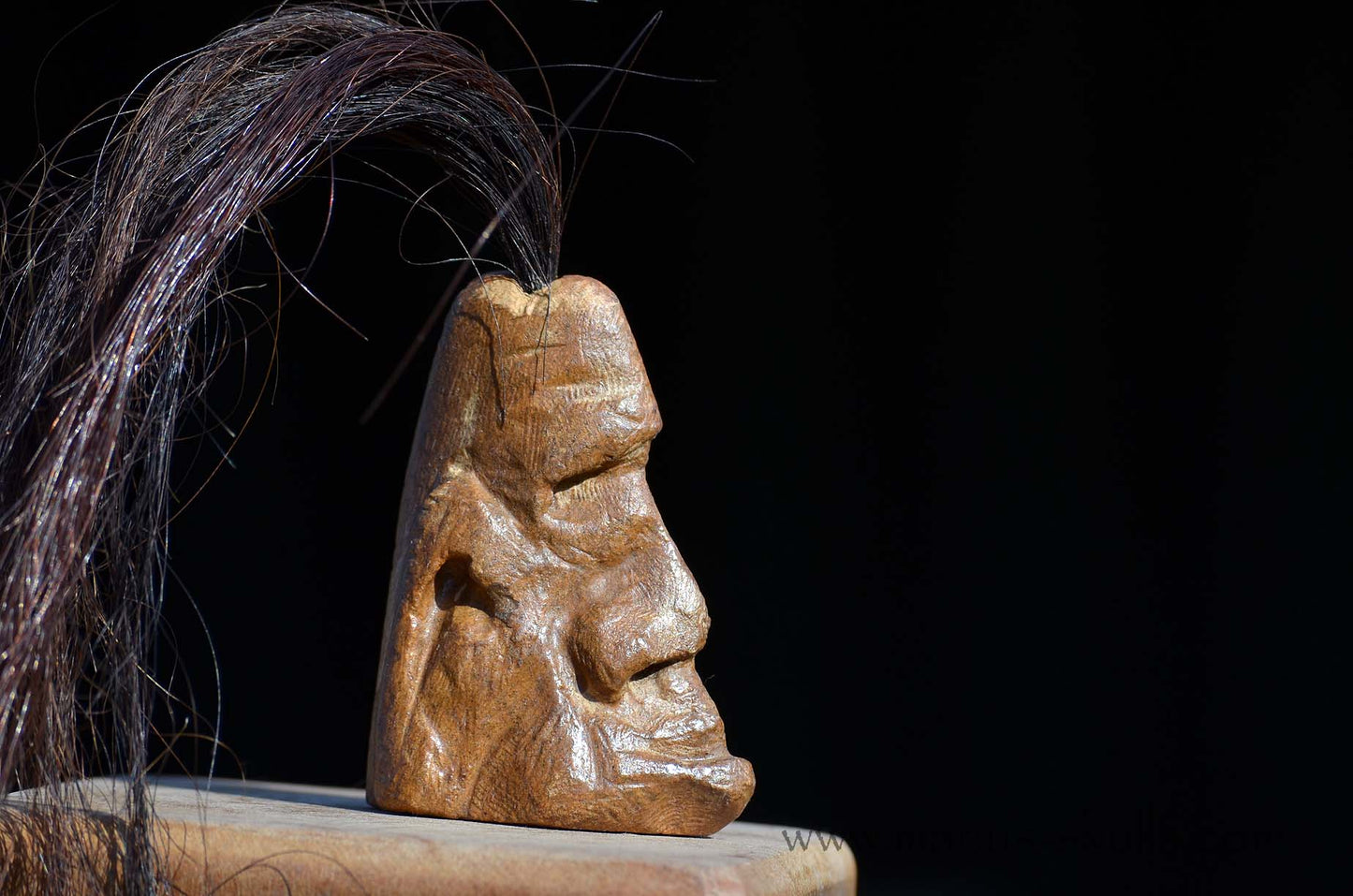 Steatite Tribal Skull #029