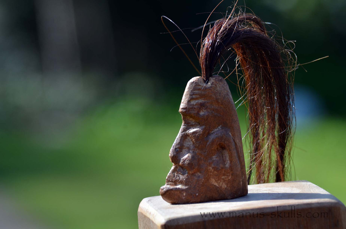 Steatite Tribal Skull #029