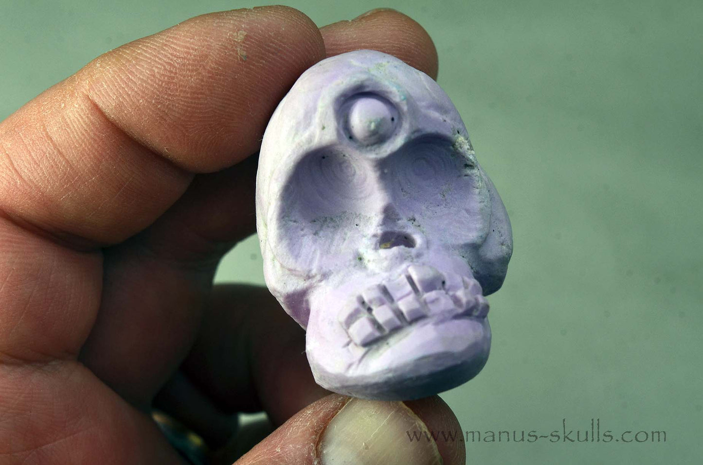 Phosphosiderite Evolian Skull #07