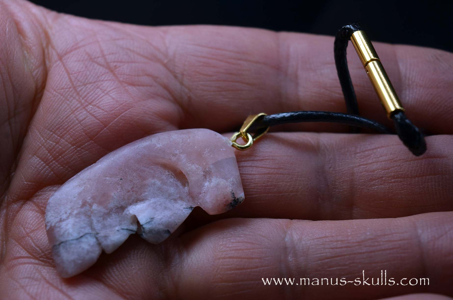 Petalite tribal Pendant #16