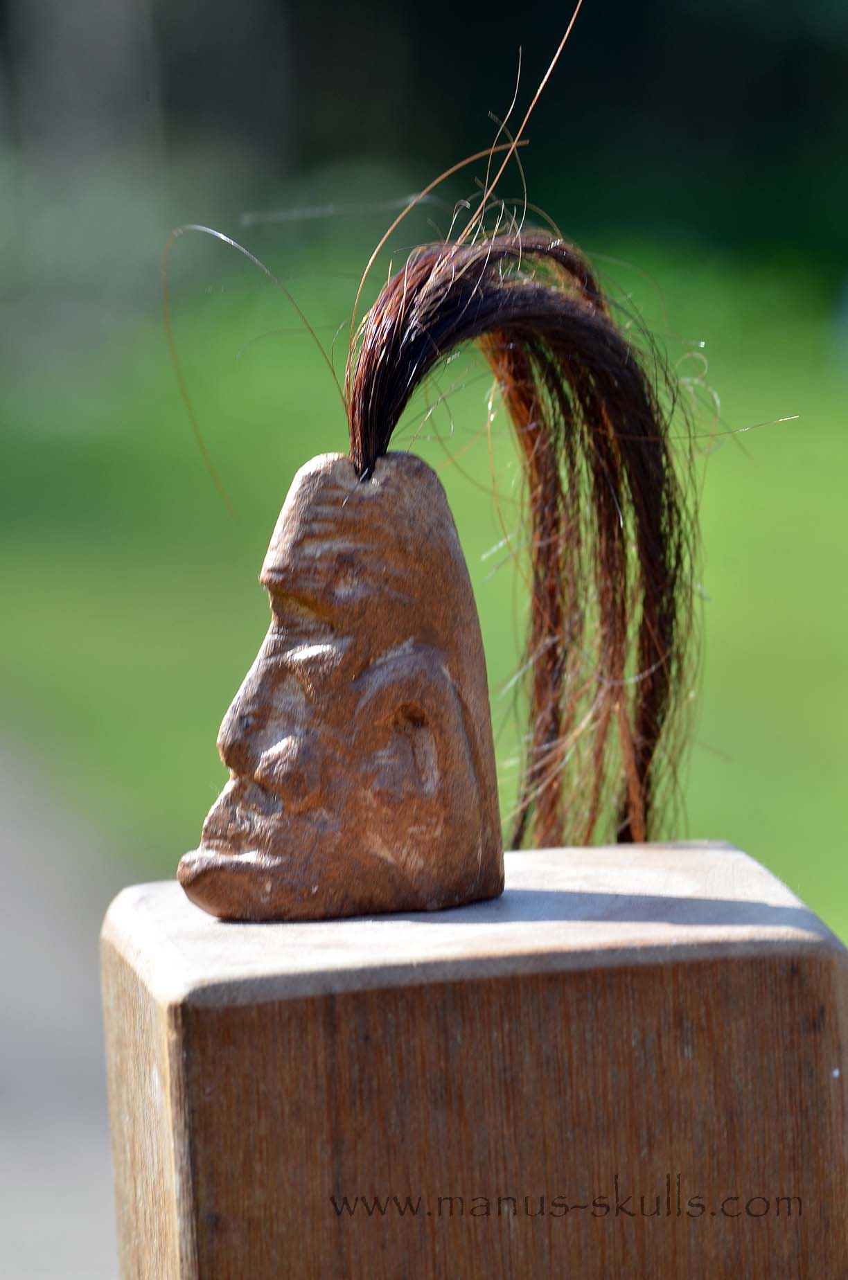 Steatite Tribal Skull #029