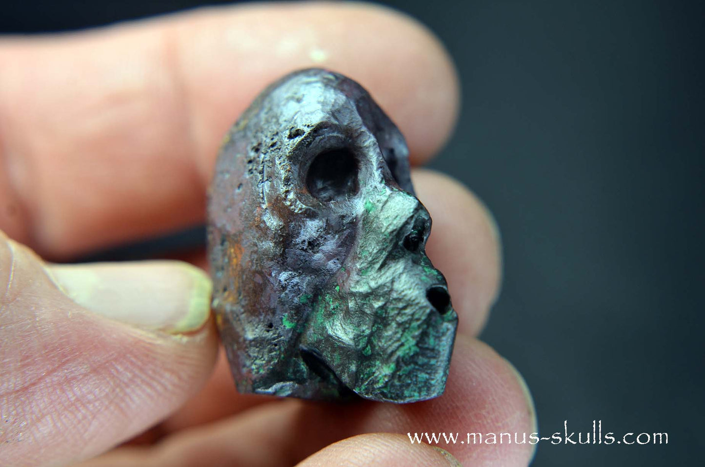 Cuprite Skully 'blow of life' ...