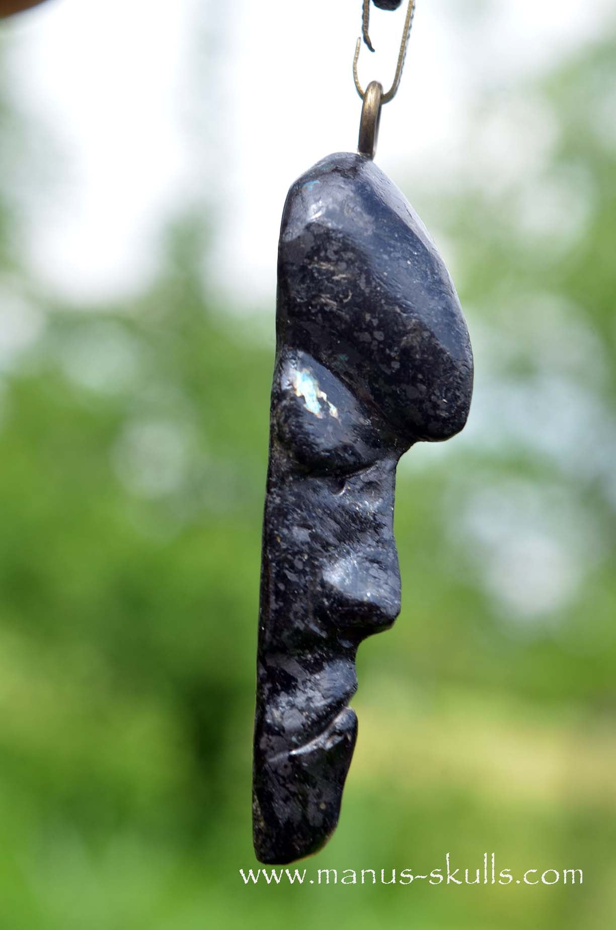 Nuummite Tribal pendant