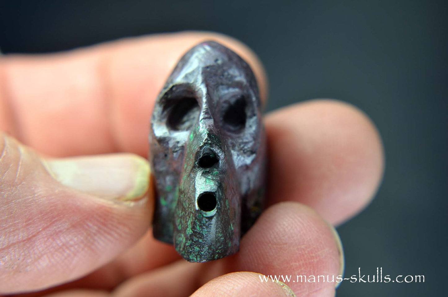 Cuprite Skully 'blow of life' ...