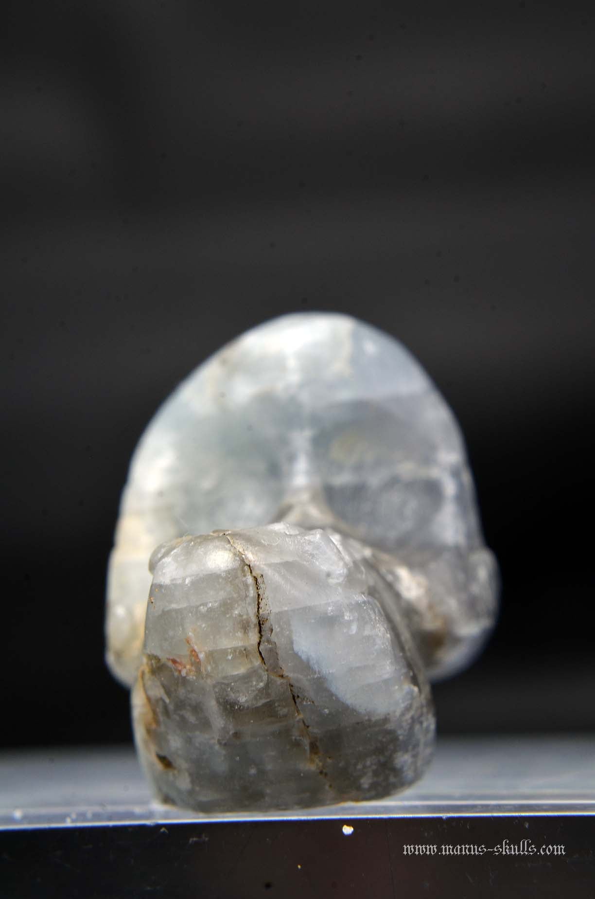 Manus skulls unique Crystal Carvings handmade skulls dragons pendants preseli bluestone tribals spiritual meaning wand Unicorn .. Blue Sapphire