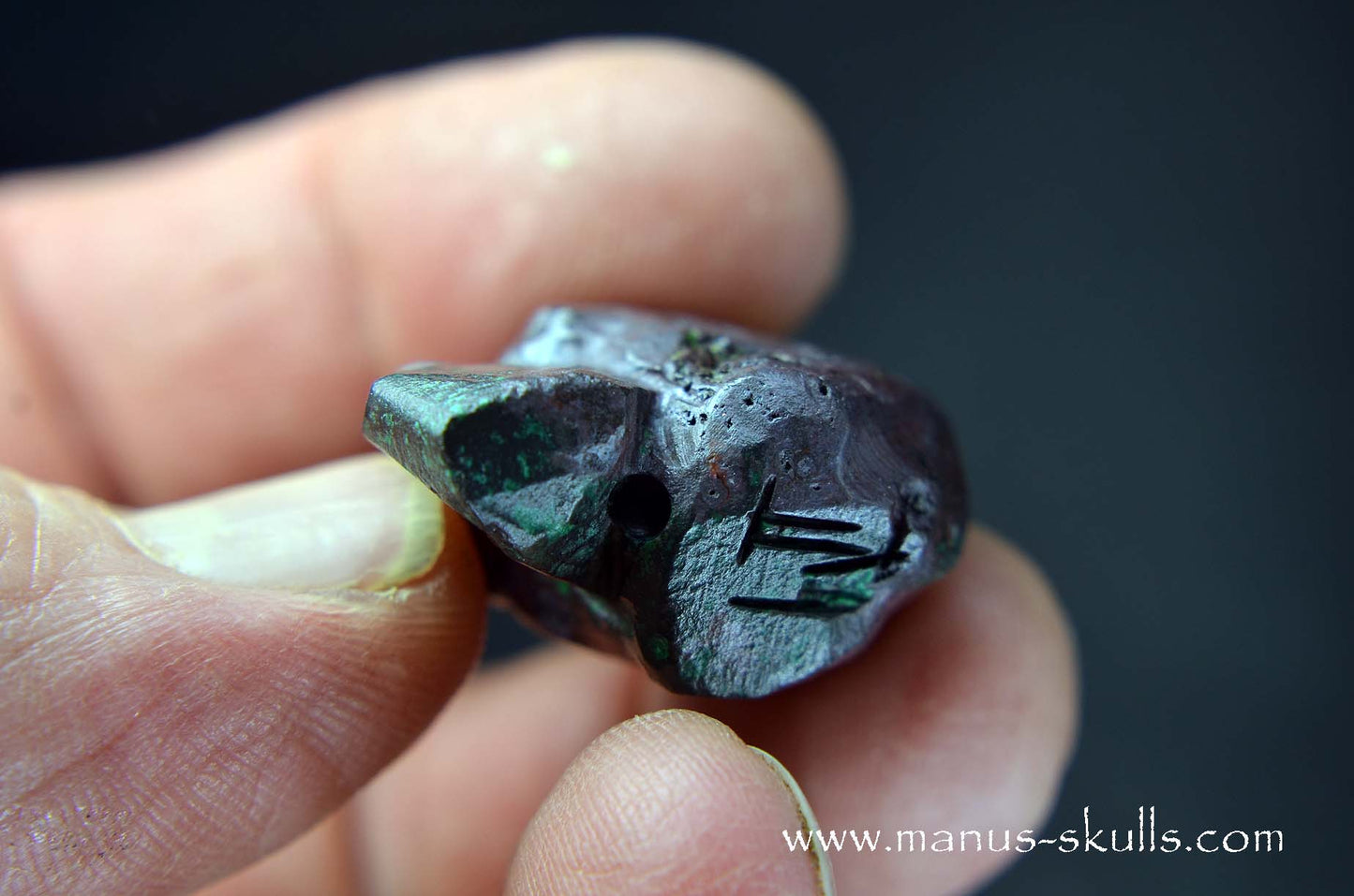Cuprite Skully 'blow of life' ...