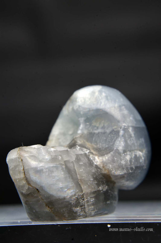 Manus skulls unique Crystal Carvings handmade skulls dragons pendants preseli bluestone tribals spiritual meaning wand Unicorn .. Blue Sapphire