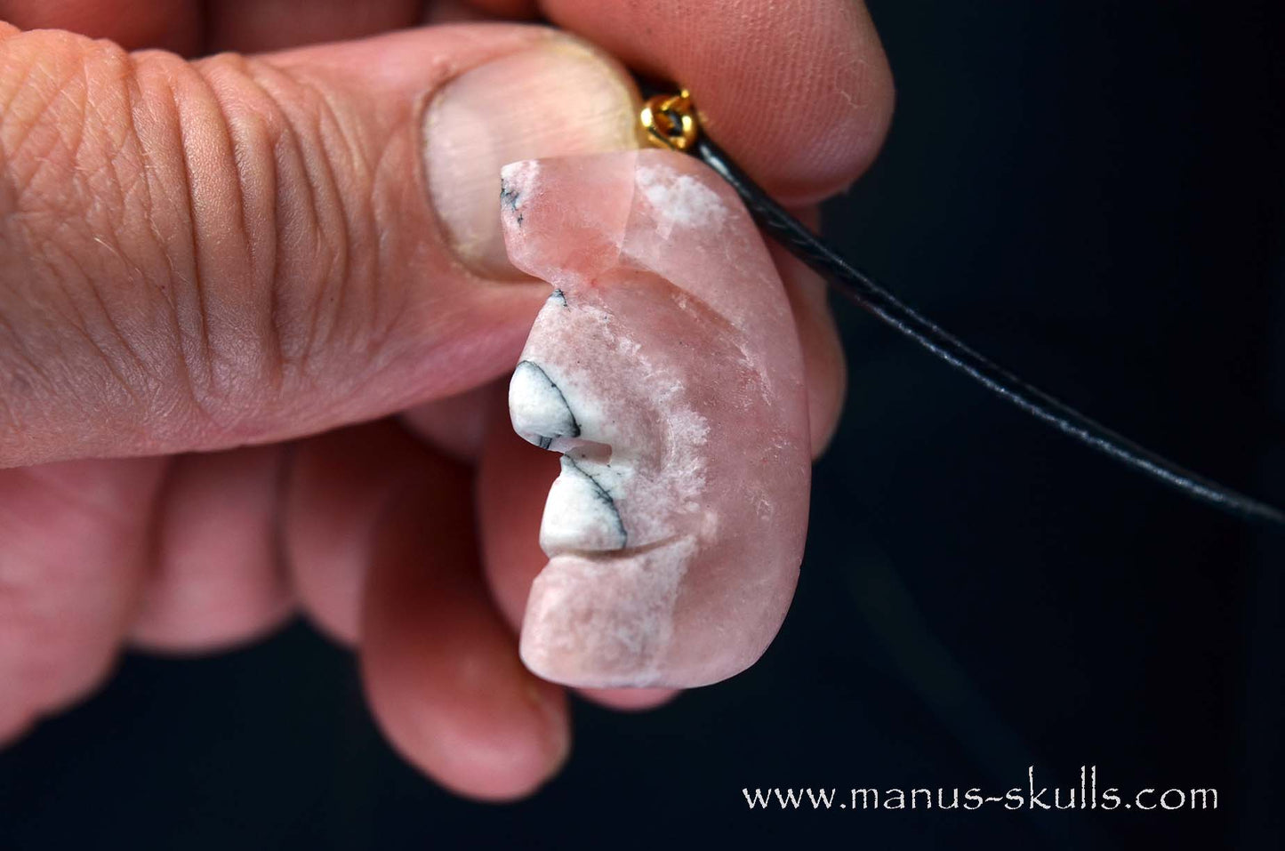 Petalite tribal Pendant #16