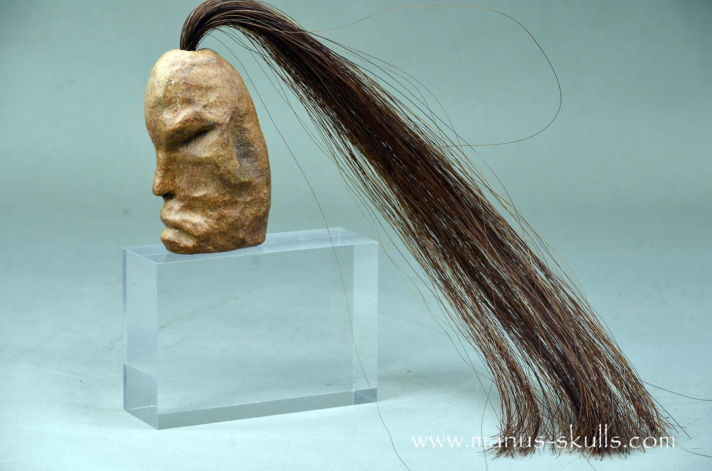 Steatite Tribal Skull #039