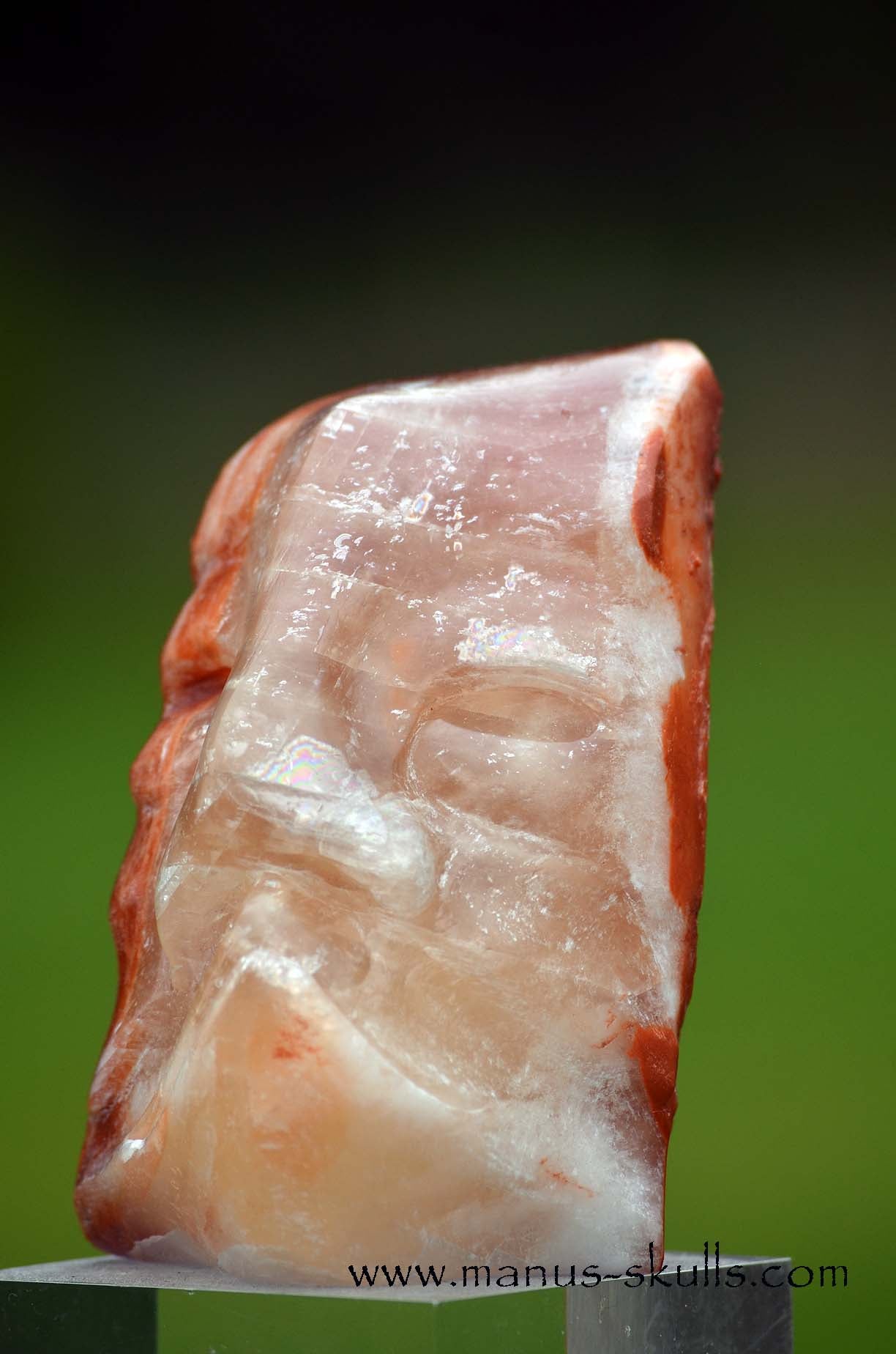 Manus skulls unique Crystal Carvings handmade skulls dragons pendants preseli bluestone tribals spiritual meaning wand Unicorn .. romanian calcite