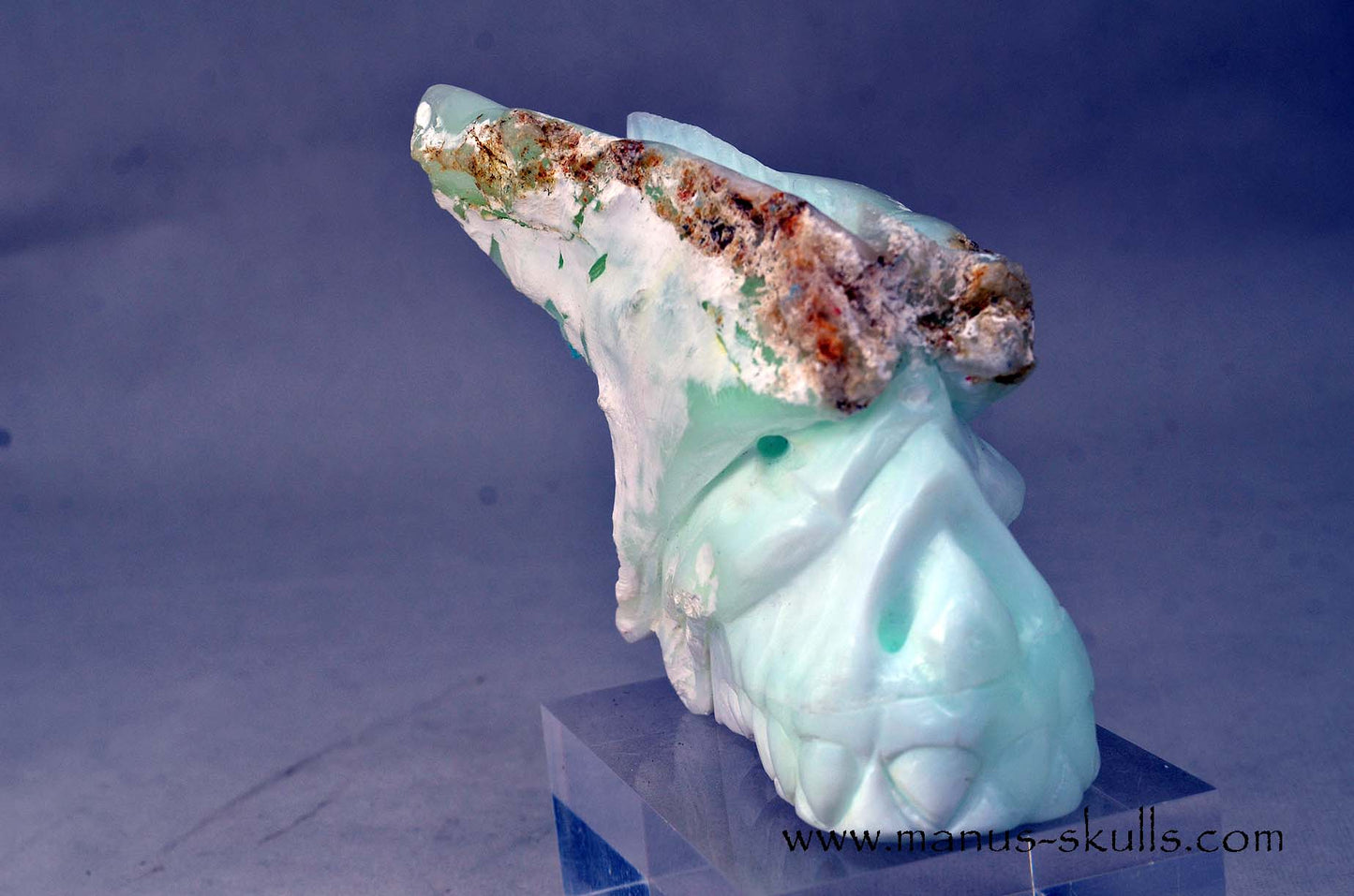 Mint Green Opal Dragon