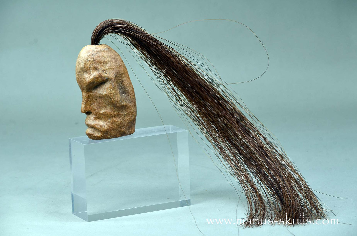 Steatite Tribal Skull #039