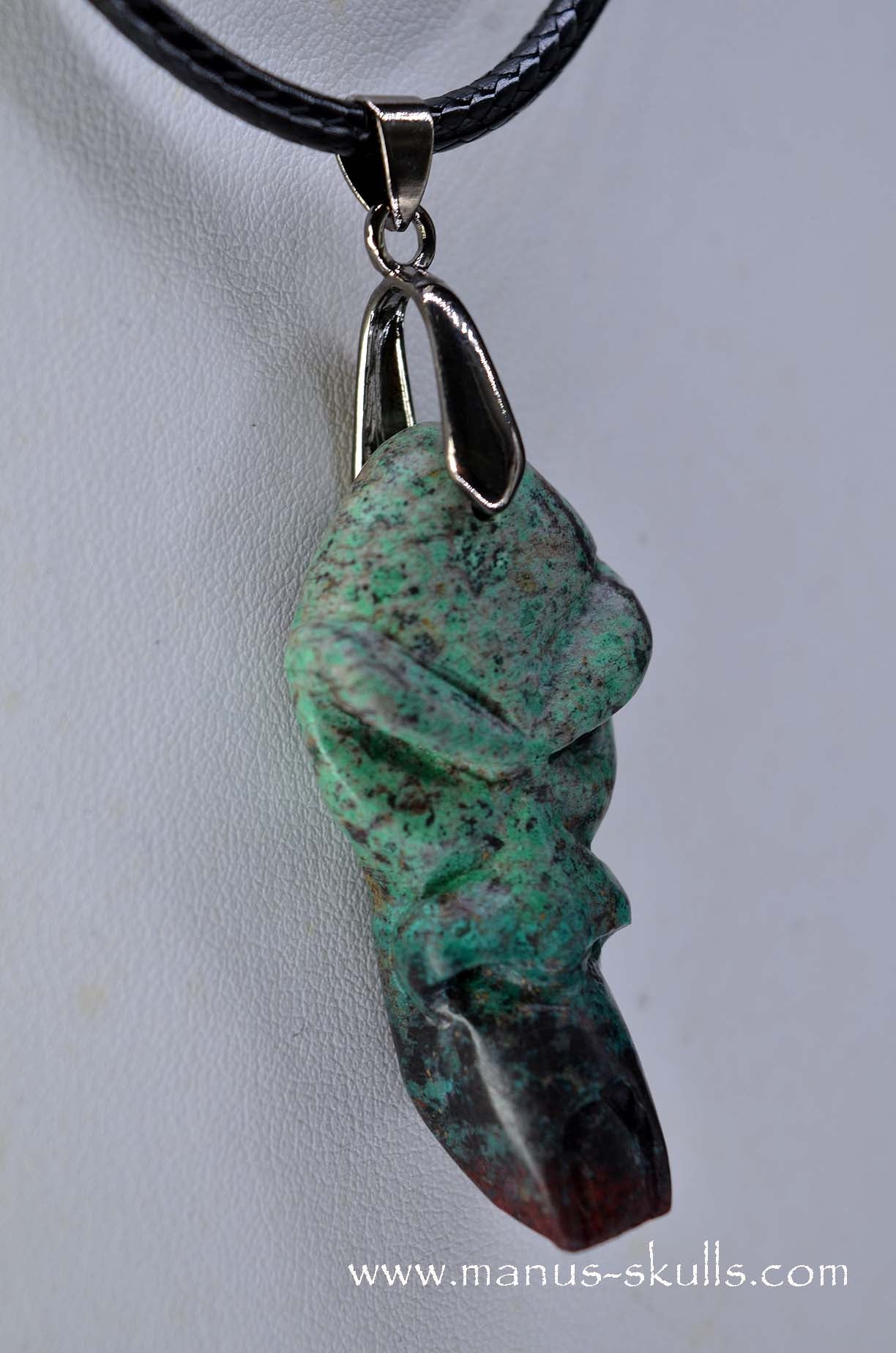 Manus skulls unique Crystal Carvings handmade skulls dragons pendants preseli bluestone tribals spiritual meaning wand Unicorn .. Sonora Sunrise Sunset Jasper