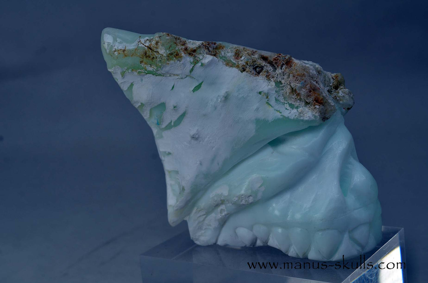 Mint Green Opal Dragon
