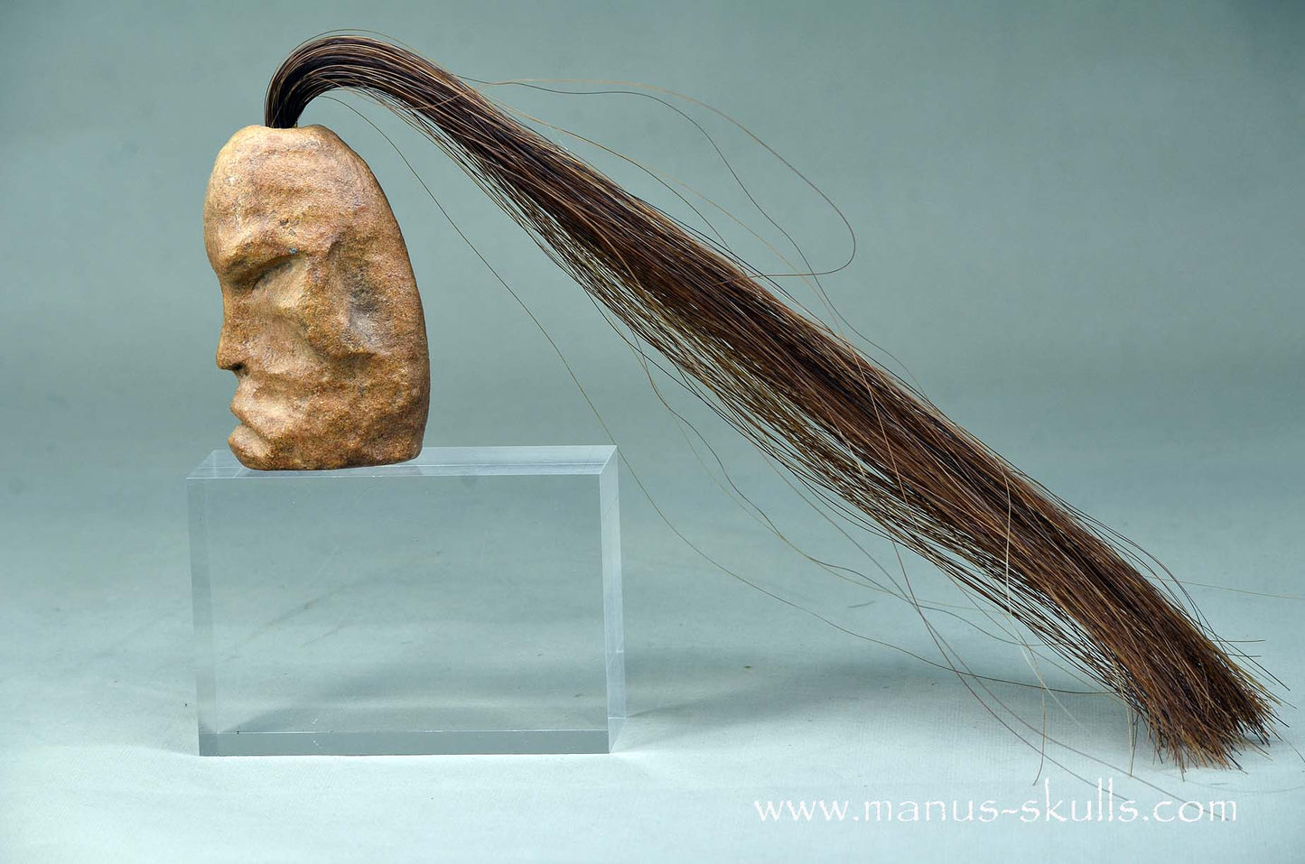 Steatite Tribal Skull #039