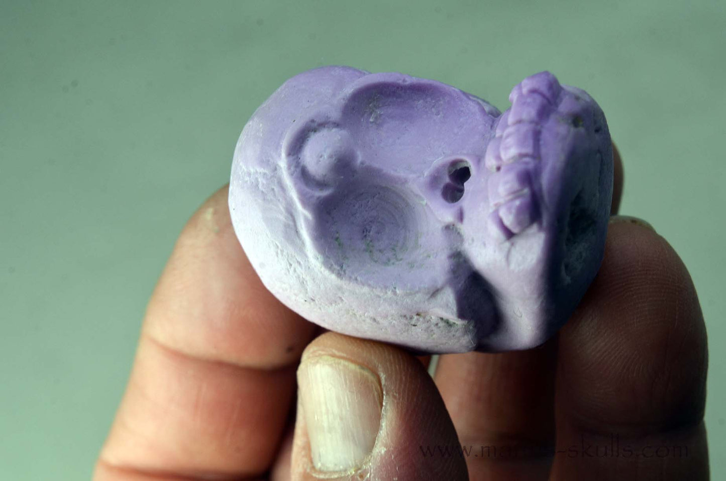 Phosphosiderite Evolian Skull #08