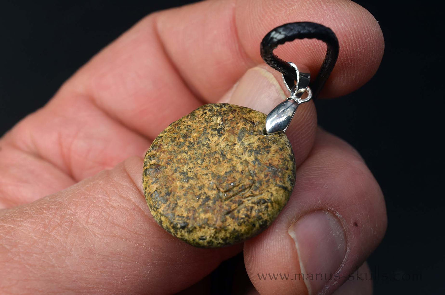 Small Preseli Bluestone Spiral Pendant .....