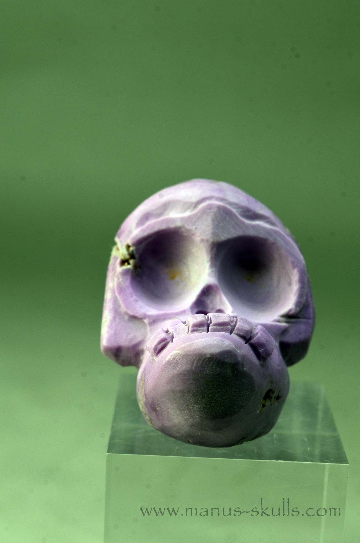 Phosphosiderite Evolian Skull #09