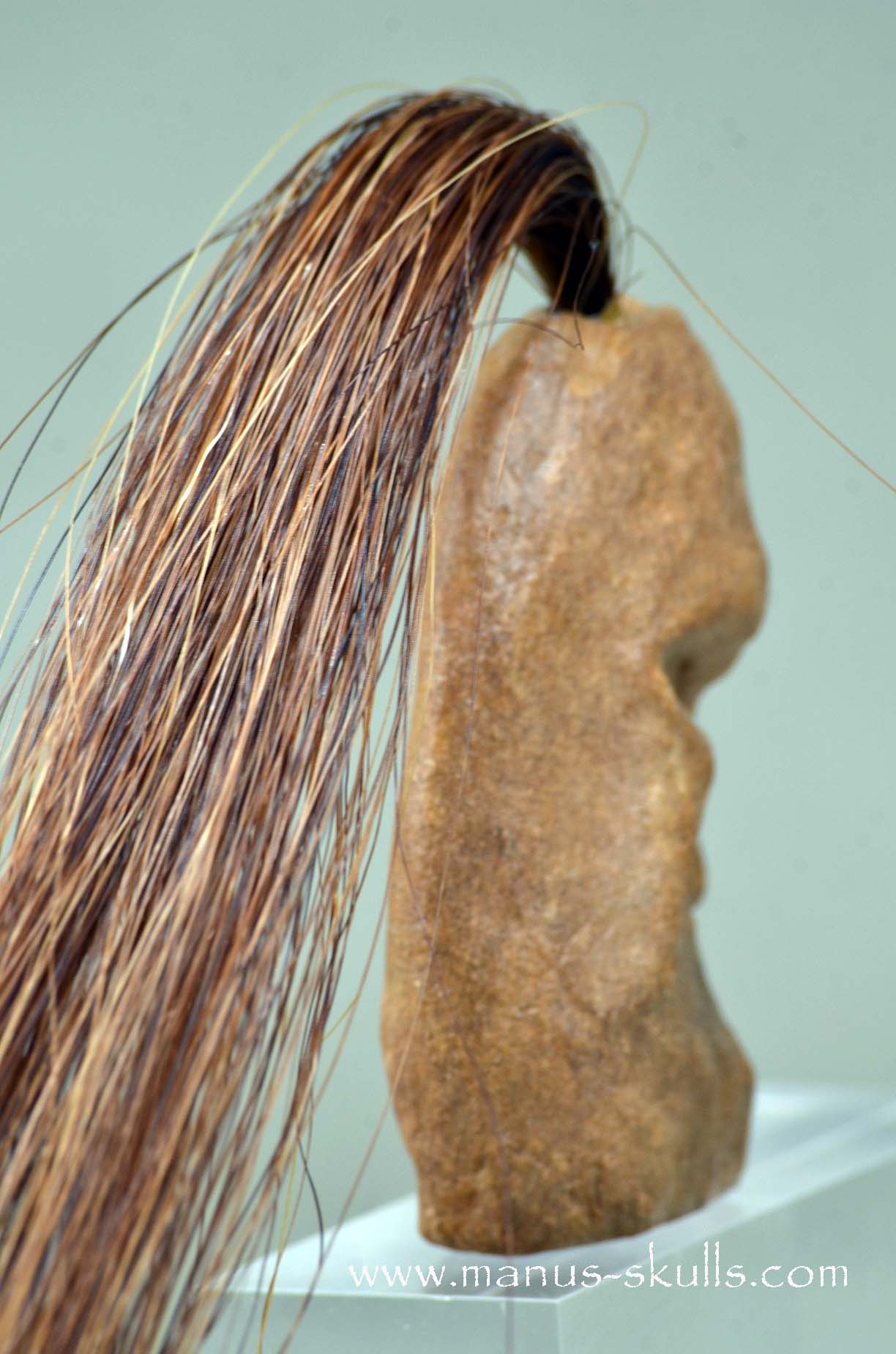 Steatite Tribal Skull #039